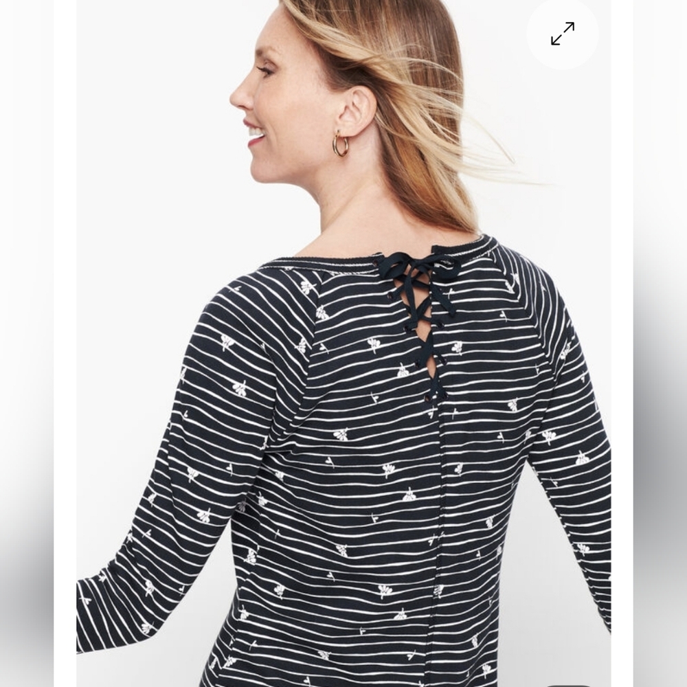 T By Talbots Longsleeve Mixed Print Dress - image 4